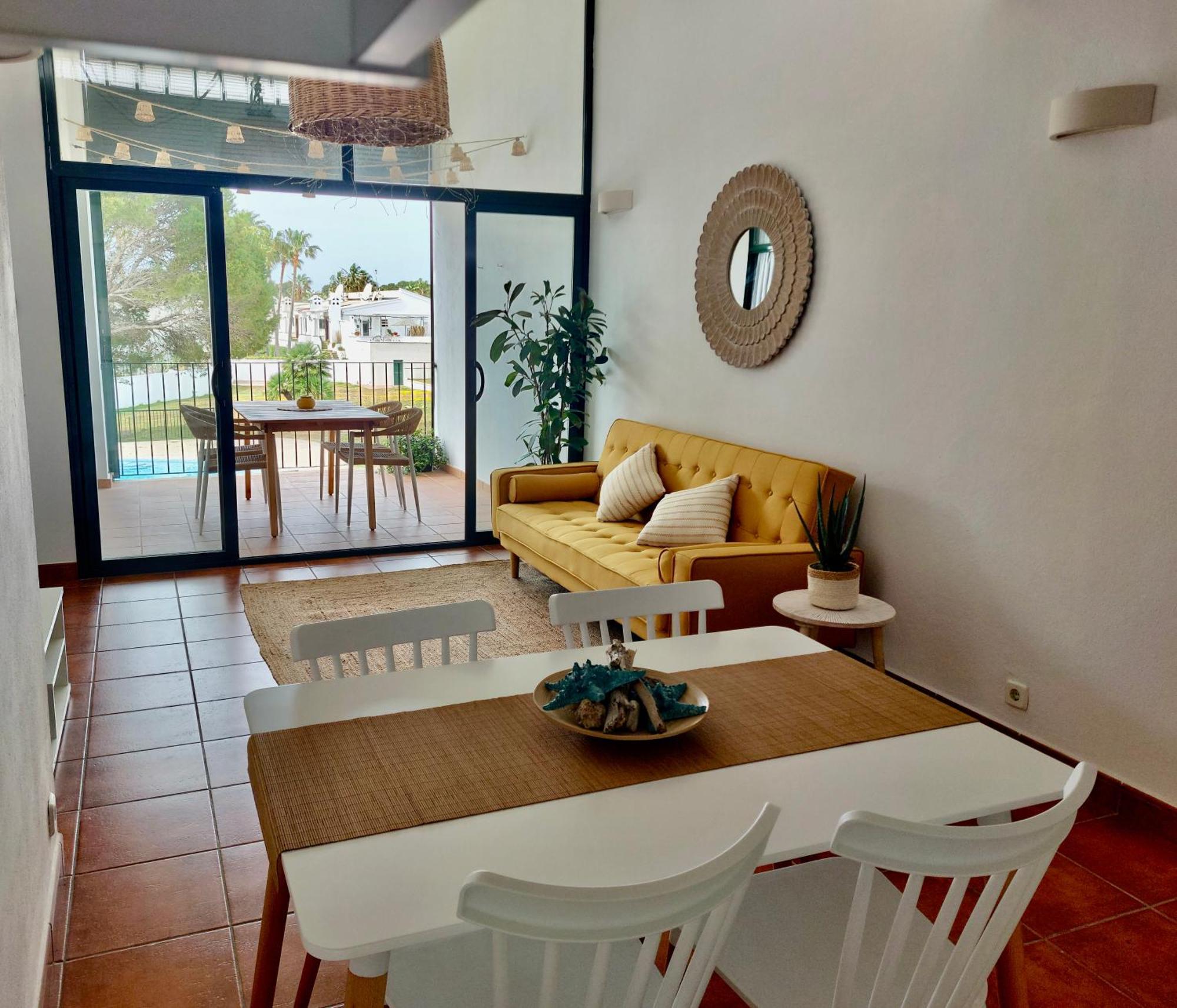 Appartement Casa Tortuga Con Piscina Com à Cala'N Bosch  Extérieur photo